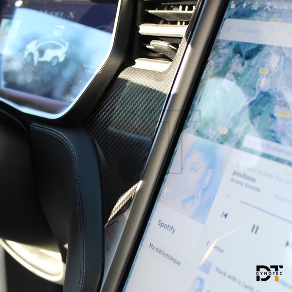 Carbon dashboard - TESLA Model S & X [2020-2021]