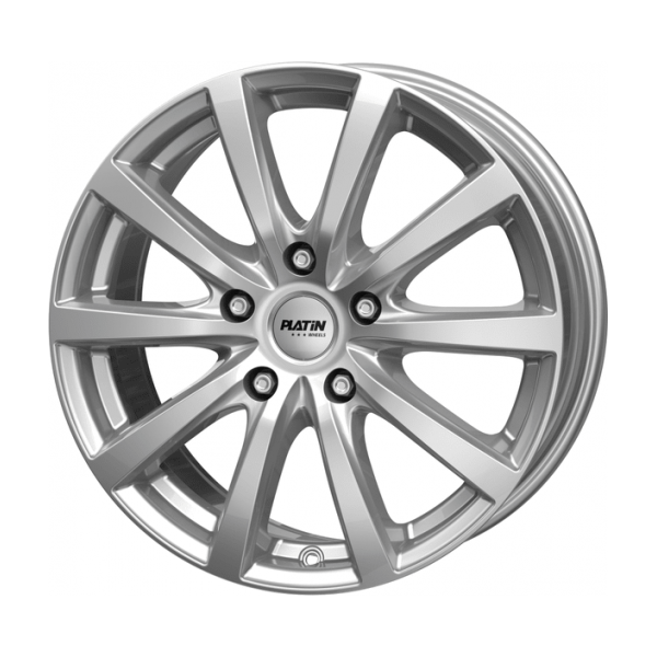Set med 4 Platin P 69-fälgar till Audi A3 2012–2020