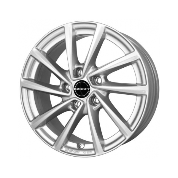 4er-Set Borbet V-Felgen für Audi A3 2003–2012