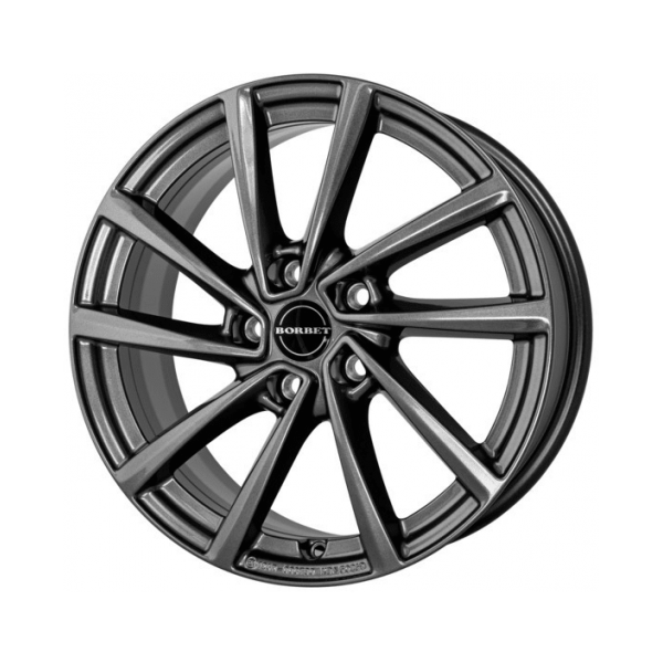Set of 4 Borbet V Wheels for the 2003–2012 Audi A3