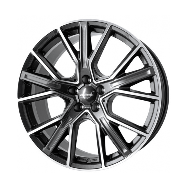 Set van 4 2DRV WH34-velgen voor Audi A3 2003-2012