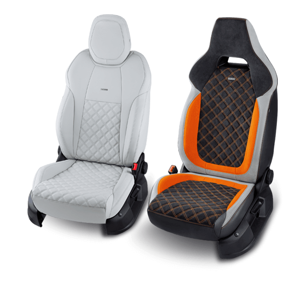 Housses de sièges personnalisées cuir et Alcantara® pour Audi