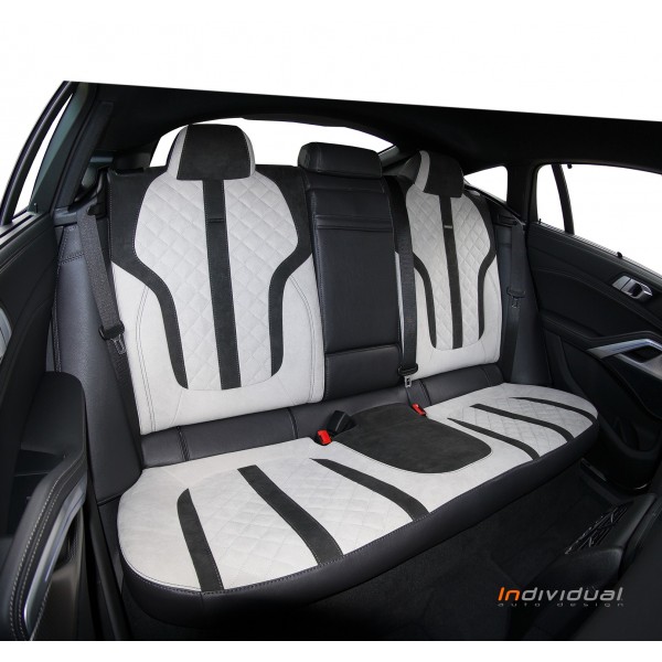 Customized leather and Alcantara® seat covers for Audi
