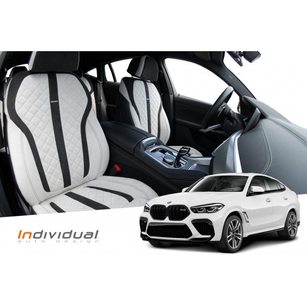 Customized leather and Alcantara® seat covers for Audi