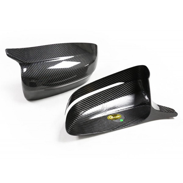 M-Style Carbon Mirror Covers - BMW 3,4,5,6,7,8 Gxx Series