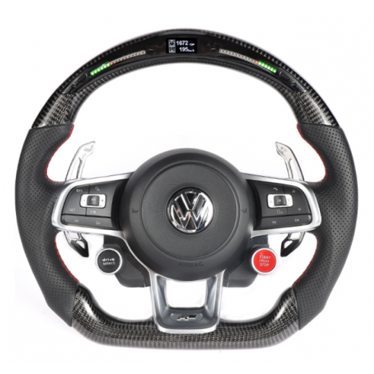 Räätälöidyt ohjauspyörät - Volkswagen Golf 7 Mk7 TYPE 3