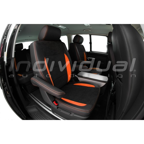 VOLKSWAGEN Multivan T6 - ALCANTARA® PERFO dark gray