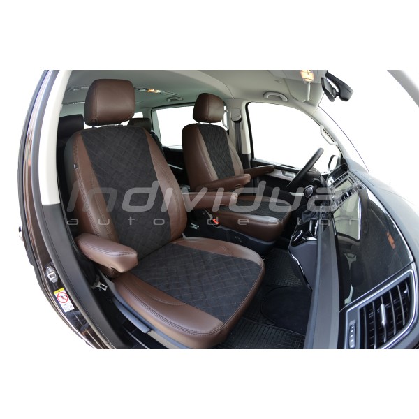 VOLKSWAGEN Multivan T6 - ALCANTARA® PERFO dark gray