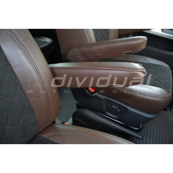 VOLKSWAGEN Multivan T6 - ALCANTARA® PERFO dark gray