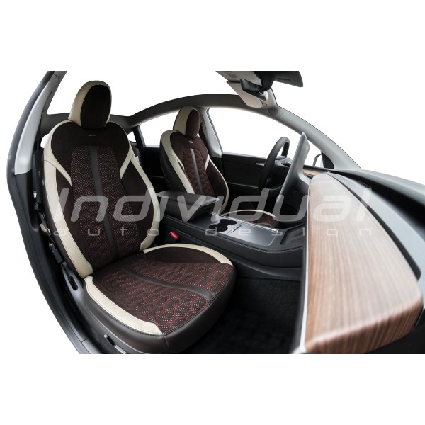 TESLA Sätesöverdrag - Individual Autodesign