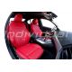 BMW 5 – LEATHER LOOK PERFO red