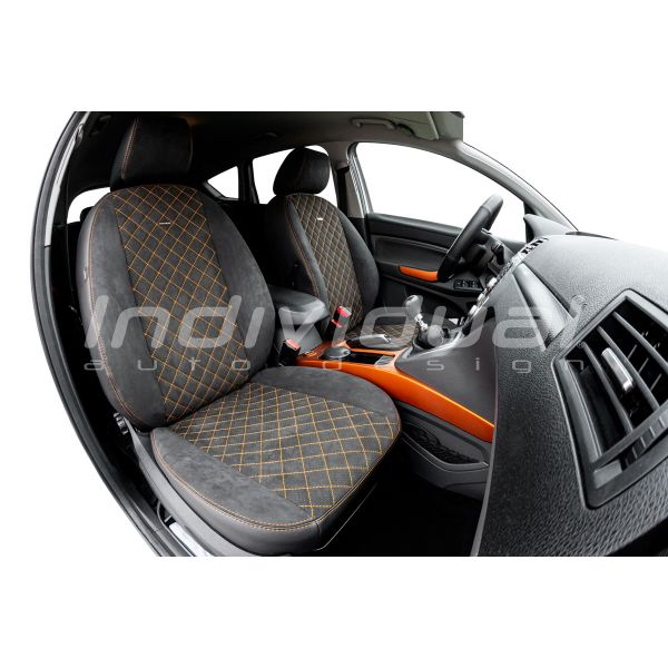 FORD Kuga - ALCANTARA® PERFO dark gray 2