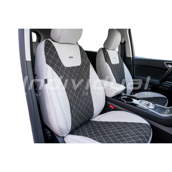 FORD S-MAX - ALCANTARA® PERFO dark gray 2