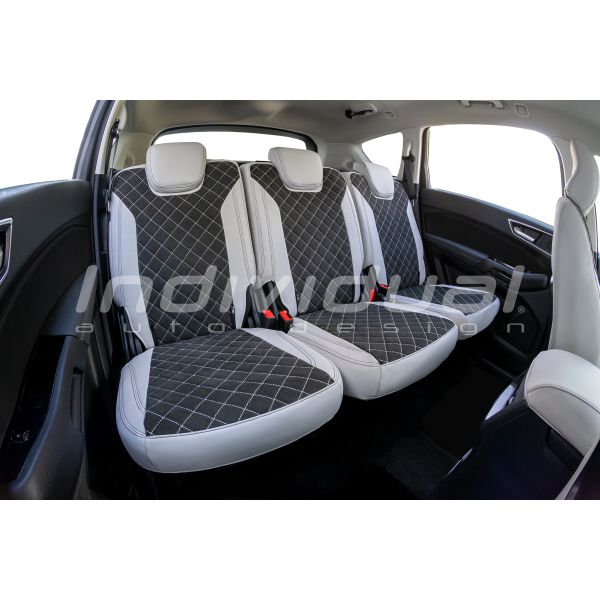 FORD S-MAX - ALCANTARA® PERFO dark gray 2