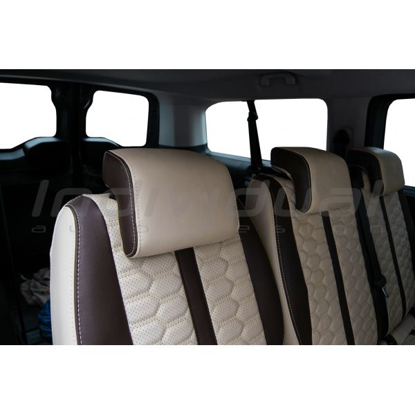 TOYOTA Proace – LEATHER LOOK PERFO camel