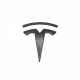 Carbon Fiber Front Logo for the 2022+ Tesla Model X