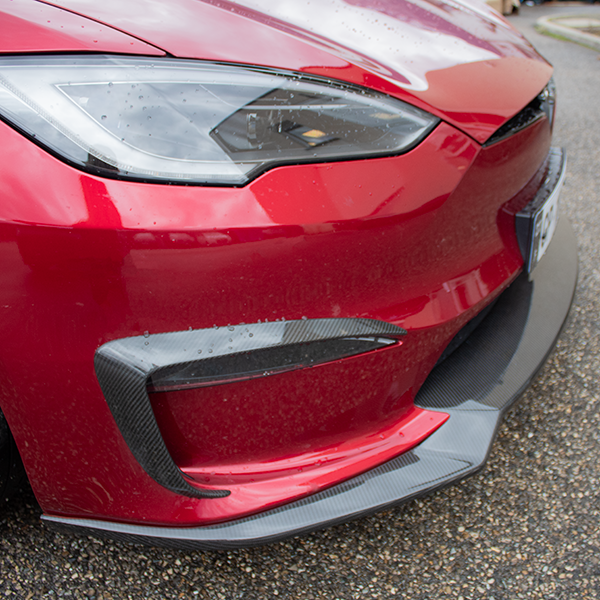 Spoiler / Lame avant DynoTec ElementX® - Tesla Model S LR & Plaid 2022+