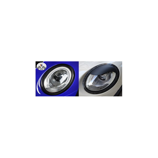 Black Head Replacement Lamp Cover - MINI F55 F56 & F57