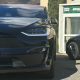 Carbon Fiber Front Fog Light for 2022+ Tesla Model X LR & Plaid