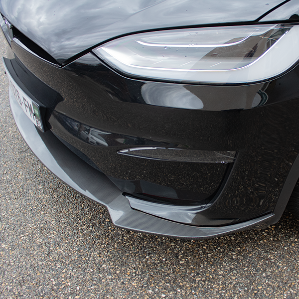 Spoiler / Lame avant DynoTec ElementX® - Tesla Model X LR & Plaid 2022+