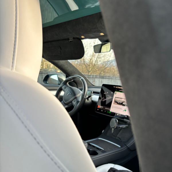 Alcantara® Headliner for the Tesla Model 3