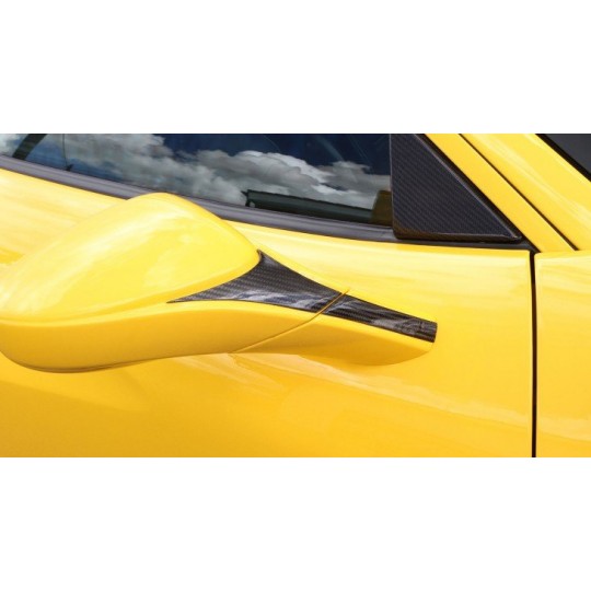 Insert Carbone Coques de Rétroviseurs [NOVITEC] FERRARI 488 GTB