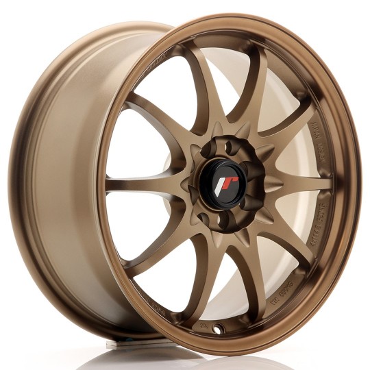 Set med 4 JR Wheels JR5-fälgar till Audi A1 2010–2015